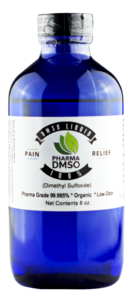 8 oz image of a Coblat blue bottle of liwuid DMSO